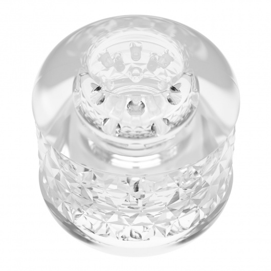 Прозрачный сквозной мастурбатор Crystle - Baile - в Димитровграде купить с доставкой