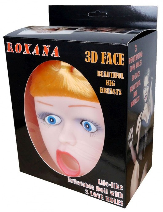 Надувная секс-кукла Roxana 3D - Boys of Toys - в Димитровграде купить с доставкой