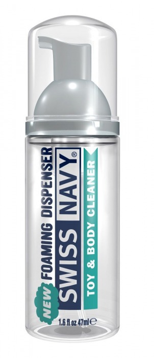 Очищающая пенка для игрушек и тела Toy   Body Cleaner Foamer - 47 мл. - Swiss navy - купить с доставкой в Димитровграде