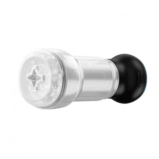 Набор PowerBlow   Feel Pocket Stroker Crystal: мастурбатор и интерактивная насадка - Kiiroo - в Димитровграде купить с доставкой