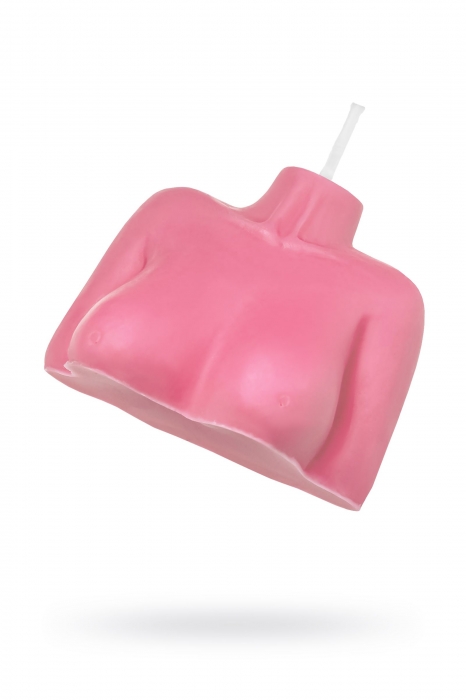 Розовая сувенирная свеча «Женский силуэт» - Pecado - купить с доставкой в Димитровграде