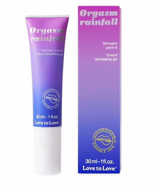 Гель для стимуляции G-точки зоны Orgasm Rainfall - 30 мл. - Love to Love - купить с доставкой в Димитровграде