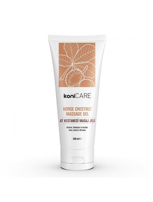 Расслабляющий массажный гель Konicare Horse Chestnut Massage Gel - 200 мл. - KoniCARE - купить с доставкой в Димитровграде