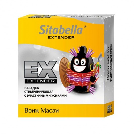 Стимулирующая насадка Sitabella Extender  Воин Масаи - Sitabella - купить с доставкой в Димитровграде