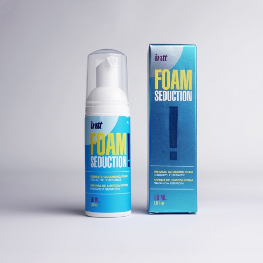 Очищающая пенка для тела Foam Seduction - 50 мл. - INTT - купить с доставкой в Димитровграде