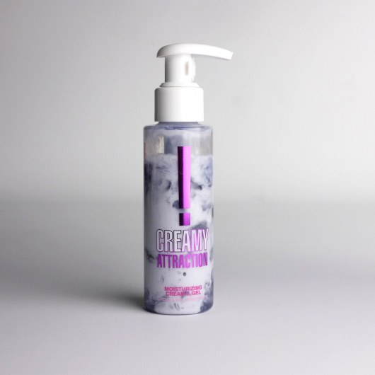 Увлажняющий крем-гель для тела с ароматом ежевики Creamy Attraction Blackberry - 100 мл. - INTT - купить с доставкой в Димитровграде