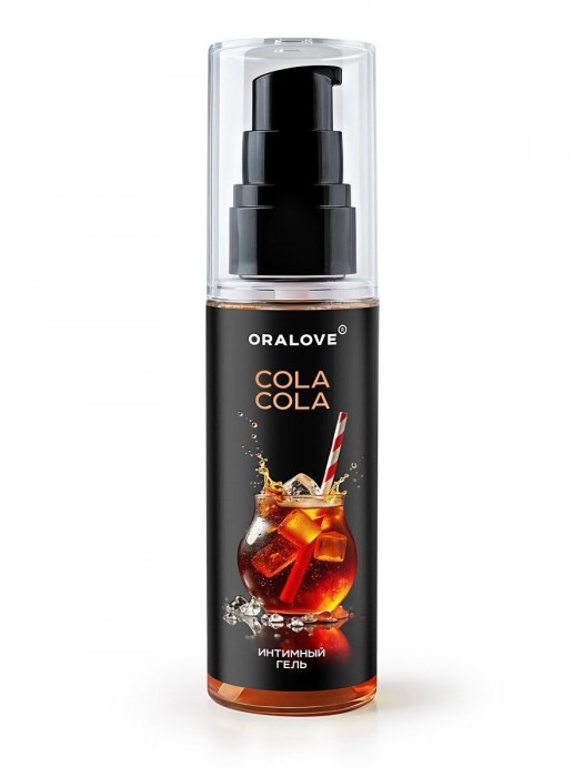 Съедобная смазка на водной основе с ароматом колы - 60 гр. - Биоритм - купить с доставкой в Димитровграде