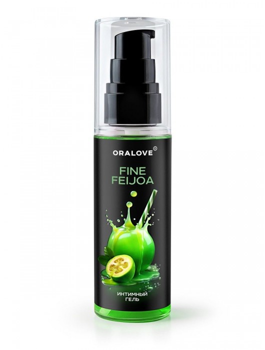 Съедобная смазка на водной основе с ароматом фейхоа - 60 гр. - Биоритм - купить с доставкой в Димитровграде