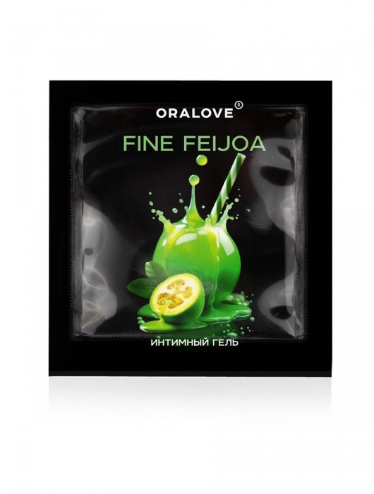 Саше съедобной оральной смазки OraLove с ароматом фейхоа - 3 гр. - Биоритм - купить с доставкой в Димитровграде