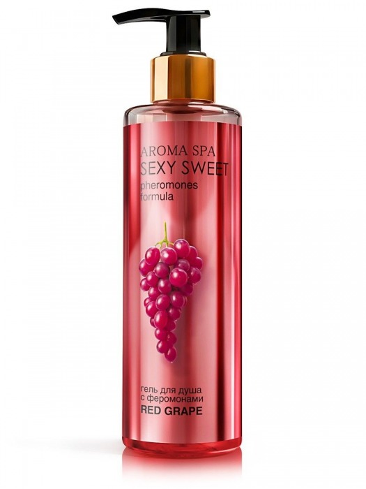 Гель для душа с феромонами и ароматом винограда Red Grape - 200 мл. -  - Магазин феромонов в Димитровграде