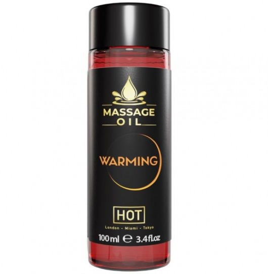 Массажное масло с согревающим эффектом Massage Oil Warming - 100 мл. - HOT - купить с доставкой в Димитровграде