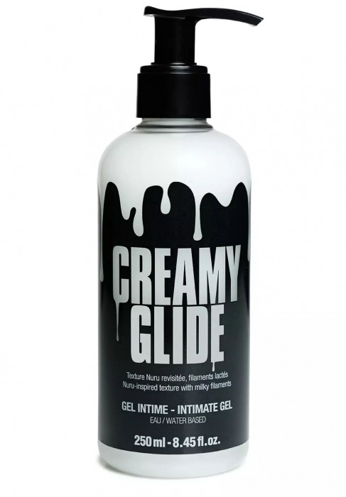 Лубрикант на водной основе Creamy Glide с консистенцией спермы - 250 мл. - Strap-on-me - купить с доставкой в Димитровграде
