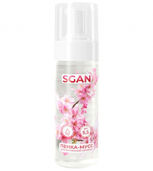 Пенка-мусс для интимной гигиены SGAN с пребиотиками - 150 мл. - SGAN - купить с доставкой в Димитровграде