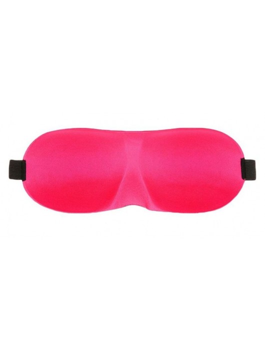 Розовая глухая маска на резинке - Sitabella - купить с доставкой в Димитровграде