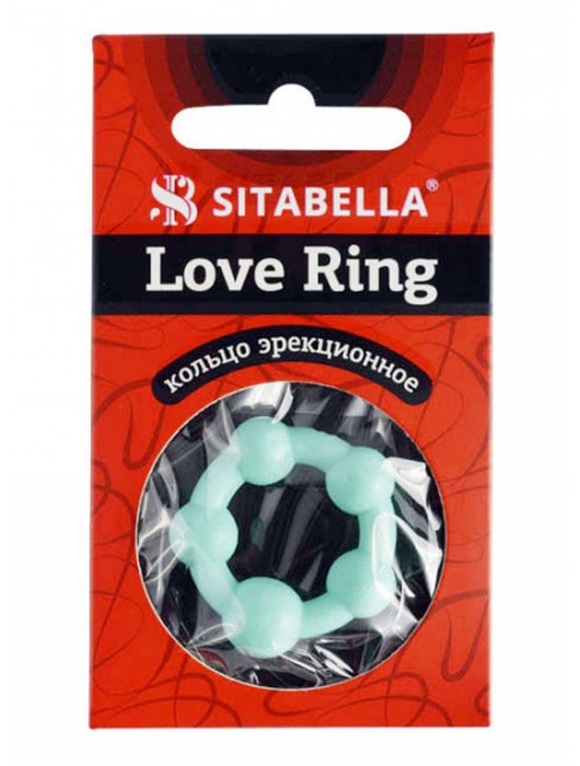 Цветное эрекционное кольцо с 5 бусинами Love Ring - Sitabella - в Димитровграде купить с доставкой