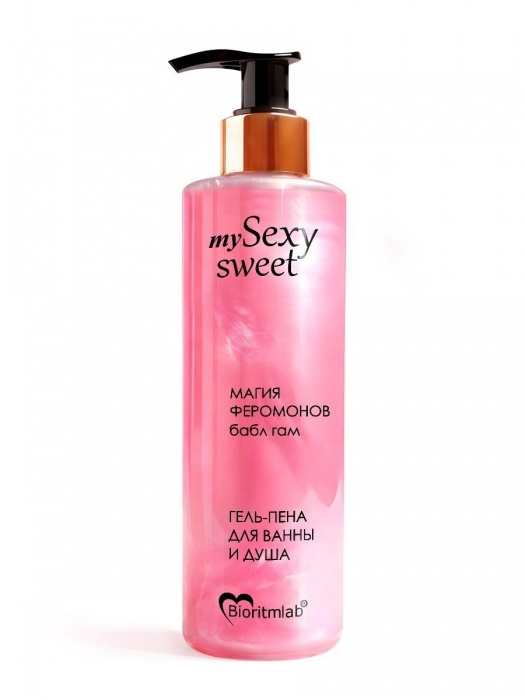 Гель-пена для ванны и душа Sexy Sweet с феромонами и ароматом бабл-гам - 200 мл. -  - Магазин феромонов в Димитровграде
