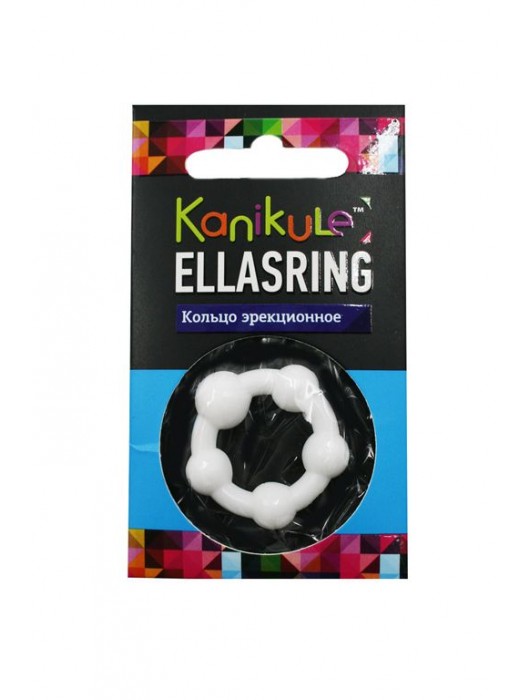 Цветное эрекционное кольцо с шариками Ellasring - Sitabella - в Димитровграде купить с доставкой