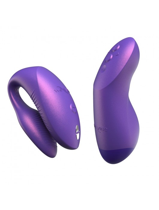 Фиолетовый вибратор для пар We-Vibe Chorus Pro - We-vibe