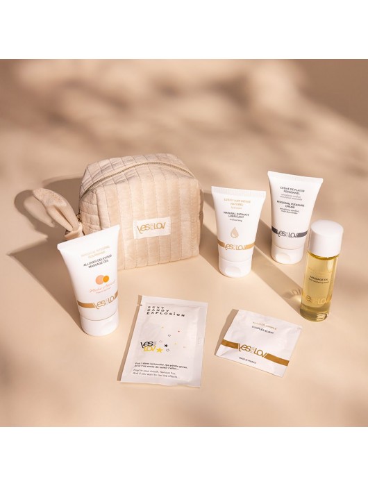 Набор YESforLOV La Trousse Enchantée в бежевой косметичке - YESforLOV - купить с доставкой в Димитровграде