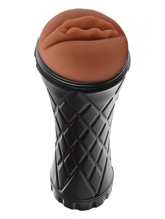 Коричневый мастурбатор-вагина Marly - Dream Toys - в Димитровграде купить с доставкой