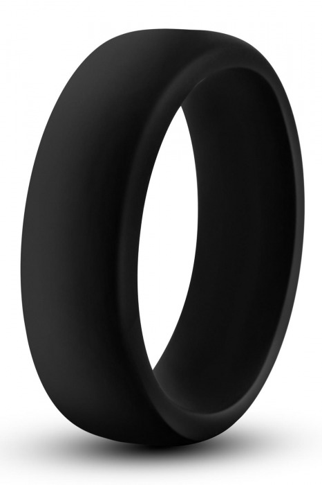 Черное эрекционное кольцо Silicone Go Pro Cock Ring - Blush Novelties - в Димитровграде купить с доставкой