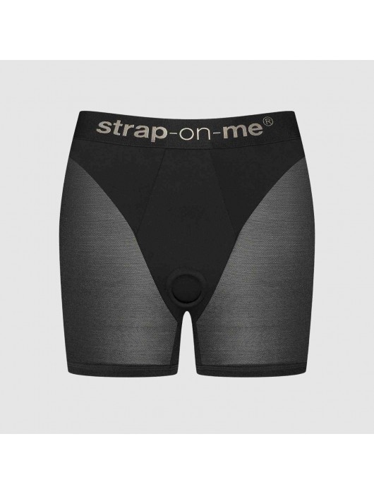 Трусики-шорты для фиксации насадок Strap-on-me Harness Lingerie Halo - size S - Strap-on-me - купить с доставкой в Димитровграде