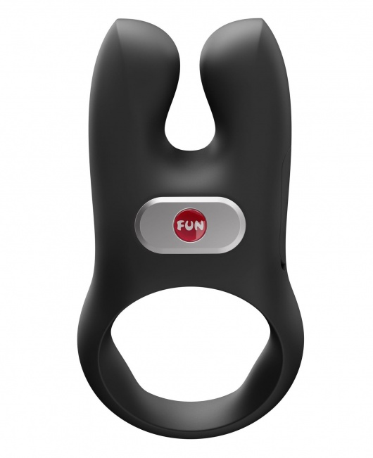 Черное эрекционное виброкольцо Nos - Fun Factory - в Димитровграде купить с доставкой