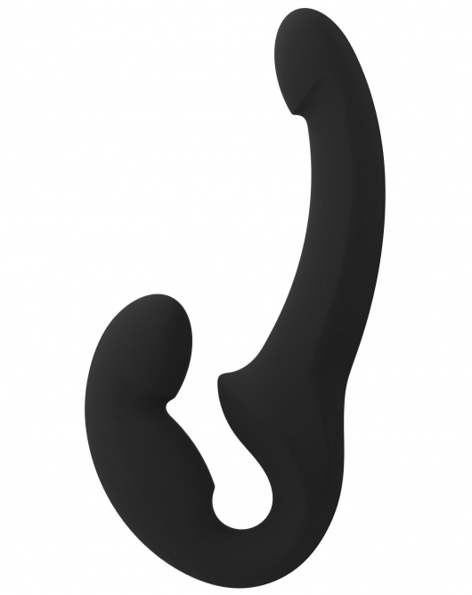 Черный безремневой страпон Share Lite - Fun Factory - купить с доставкой в Димитровграде