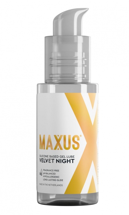 Лубрикант на силиконовой основе MAXUS Velvet Night - 50 мл. - Maxus - купить с доставкой в Димитровграде