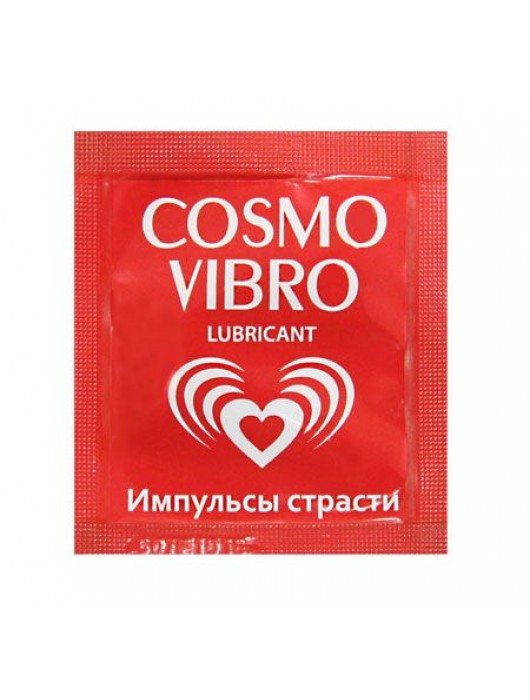 Пробник женского стимулирующего лубриканта на силиконовой основе Cosmo Vibro - 3 гр. - Биоритм - купить с доставкой в Димитровграде