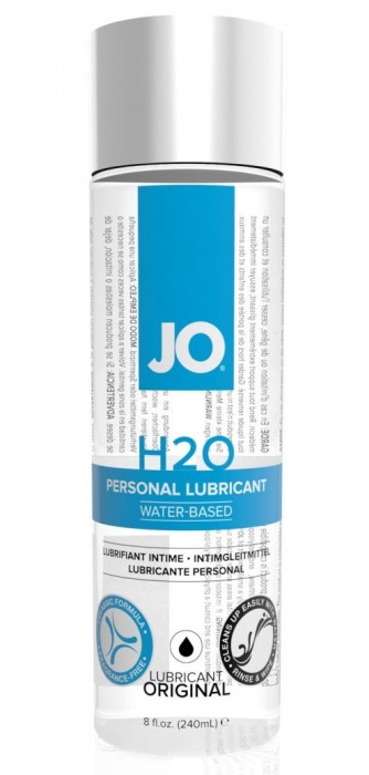Нейтральный лубрикант на водной основе JO Personal Lubricant H2O - 240 мл. - System JO - купить с доставкой в Димитровграде
