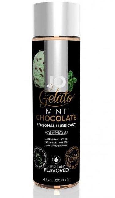Лубрикант с ароматом мятного шоколада JO GELATO MINT CHOCOLATE - 120 мл. - System JO - купить с доставкой в Димитровграде
