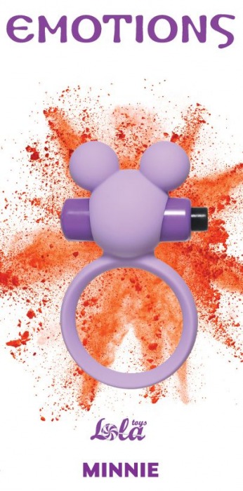 Сиреневое эрекционное виброколечко Emotions Minnie - Lola Games - в Димитровграде купить с доставкой