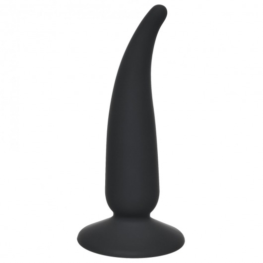 Чёрная анальная пробка P-spot Teazer Black - 12,2 см. - Lola Games - в Димитровграде купить с доставкой