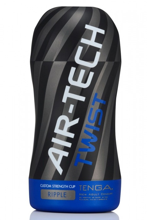 Мастурбатор с регулируемой плотностью обхвата Custom Strength CUP Twist Ripple - Tenga - в Димитровграде купить с доставкой