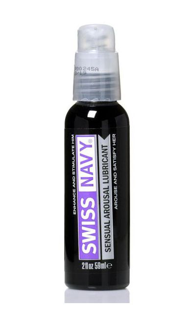 Возбуждающий гель-лубрикант на водной основе Sensual Arousal Lubricant - 59 мл. - Swiss navy - купить с доставкой в Димитровграде