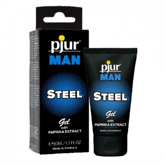 Эрекционный гель для пениса pjur MAN Steel Gel - 50 мл. - Pjur - купить с доставкой в Димитровграде