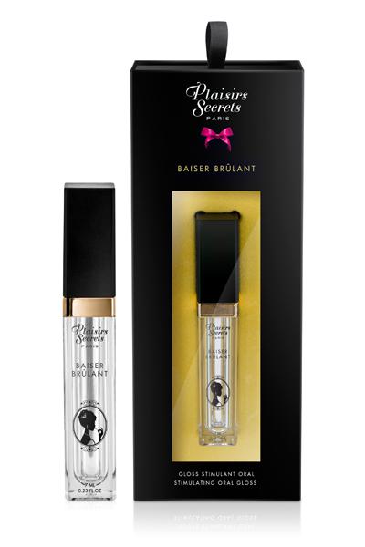 Стимулирующий блеск для губ Baiser Brulant Gloss Plaisirs Secrets - 7 мл. - Plaisir Secret - купить с доставкой в Димитровграде