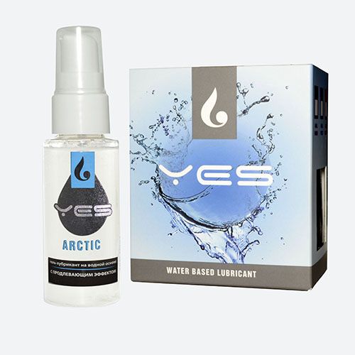 Интимный гель-лубрикант Yes Arctic с продлевающим эффектом - 30 мл. - Sitabella - купить с доставкой в Димитровграде