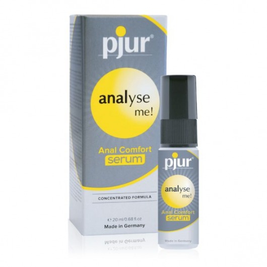 Анальный спрей pjur ANALYSE ME Serum - 20 мл. - Pjur - купить с доставкой в Димитровграде