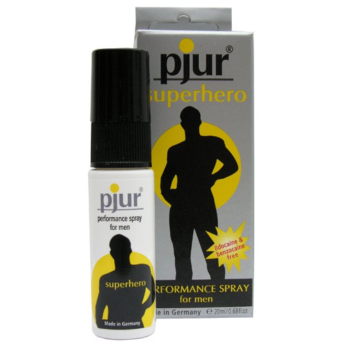 Пролонгирующий мужской спрей pjur SUPERHERO spray - 20 мл. - Pjur - купить с доставкой в Димитровграде