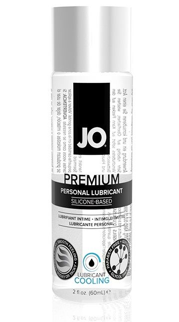 Охлаждающий лубрикант на силиконовой основе JO Personal Premium Lubricant Cooling - 60 мл. - System JO - купить с доставкой в Димитровграде