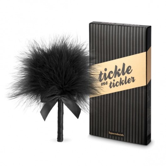 Пуховка для эротических игр Tickle Me Tickler - Bijoux Indiscrets - купить с доставкой в Димитровграде