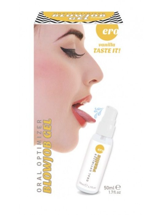 Увлажняющий гель для орального секса с ароматом ванили - 50 мл. - Ero - купить с доставкой в Димитровграде
