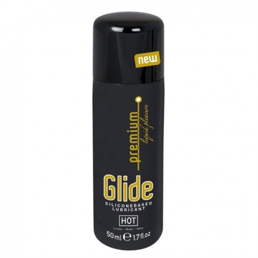 Интимный гель на силиконовой основе Premium Glide - 50 мл. - HOT - купить с доставкой в Димитровграде
