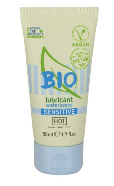 Органический лубрикант для чувствительной кожи Bio Sensitive - 50 мл. - HOT - купить с доставкой в Димитровграде