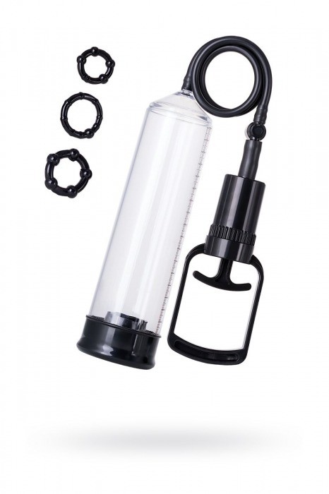 Вакуумная помпа A-toys с уплотнителем и эрекционными кольцами - A-toys - в Димитровграде купить с доставкой