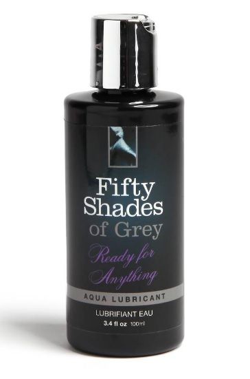Лубрикант на водной основе Ready for Anything Aqua Lubricant - 100 мл. - Fifty Shades of Grey - купить с доставкой в Димитровграде