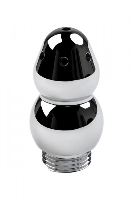 Металлический анальный душ с тремя насадками - ToyFa - купить с доставкой в Димитровграде