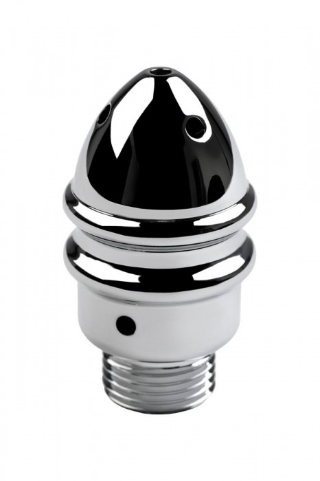 Металлический анальный душ с тремя насадками - ToyFa - купить с доставкой в Димитровграде